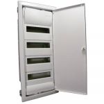 Hager Coffret électrique VU48NC encastré Nbr d'emplacements total 48 Nbr de rangées 4 1 pc(s)