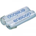 Sanyo Eneloop - 2 accus à cosses Z AAA (R03) NiMH 2,4V 800 mAh