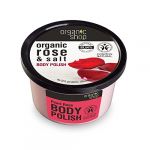 Organic Shop Body Polish Natural Rose and Salt 250ml