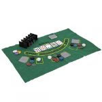 Jeu de Poker avec Tapis et 200 Jetons - FLUSH - ALTOBUY
