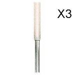Dremel 457 - Meule d'affûtage de chaîne de tronçonneuse 4,5 mm (Lot de 3)