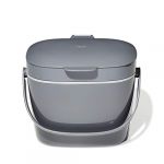 Oxo Bac à compost de cuisine gris 6,6 L