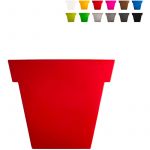 Slide Pot de fleurs Il Vaso 55 cm au moderne | Couleur: Rouge