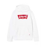 Levi's Teenager Batwing Screenprint Hoodie - Homme - Blanc / White
