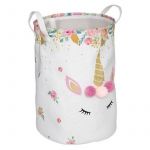 Panier de Rangement Enfant "Licorne" 50cm Blanc Prix