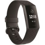 Fitbit Charge 3 - Bracelet d'activité Forme et Sport - Aluminium Graphite/Noir