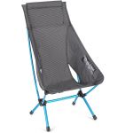 Helinox Chair Zero High Back - Chaise de camping gris/noir