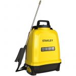 Stanley Pulv&eacute;risateur &eacute;lectrique 12 l &agrave; dos, pulv&eacute;risateur batterie lithium rechargeable, pulv&eacute;risateur de jardin, lance t&eacute;lescopique, buse