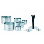 Gefu Anneaux professionnels &agrave; desserts 10 pi&egrave;ces