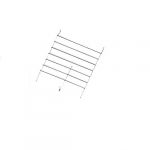 Nobby Portes gigogne metal pour cage oiseaux Pet