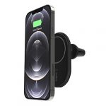 Belkin Support de voiture pour iPhone 12 magnétique + charge à induction (chargeur non inclus)
