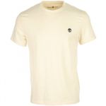 Timberland T-shirt Dunstan River Crew manche courte blanc rose - S