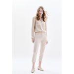 Caroll Femme Pk012-masonb Pantalon, Beige, 44 EU