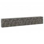 VidaXL Mur en gabion avec couvercles Acier galvanisé 300x30x50 cm