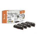 Peach Multipack, compatible avec canon crg-718 series kompatible toner+tinte pt537