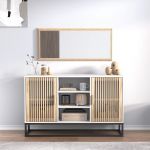 Buffet,Meuble de Rangement blanc 105x30x65 cm bois d'ingénierie vidaXL - Blanc