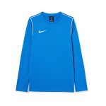 Nike Maillot d'Entraînement Dri-FIT Park 20 Crew - Bleu/Blanc Enfant, pointure M: 137-147 cm - Bleu - Taille M: 137-147 cm