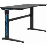 Happy Garden Bureau gamer à LED ALICE - Noir