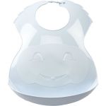 Thermobaby Bavoir semi-rigide - Fleur bleue