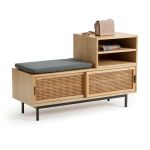 Banc d'entrée c ne et cannage, Waska Naturel Taille Taille Unique