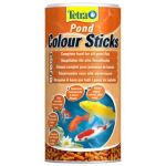 Tetra Alimentation Pond Colour Sticks pour poissons de bassin Contenance 1 litre