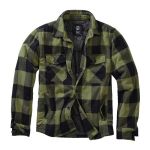 Brandit Chemise Lumberjacket noir olive