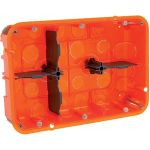 Legrand Boite encastrement multi-matériaux 2x3 postes Batibox 50 mm