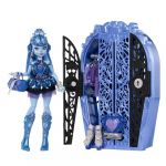 Mattel Monster High Coffret poupée et Accessoires Monstrueux Secrets avec poupée Abbey Bominable Énigmes Horribles, Dressing et Plus de 19 Surprises, Dont des vêtements pour poupée, HXH87