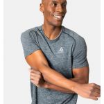 Odlo Maillot manches courtes essential seamless gris