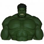 Semic Distribution Tirelire buste Hulk Marvel Comics 22 cm
