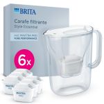 Brita Style Essential blanche 6 cartouches MAXTRA PRO pure performance- Carafe Offerte