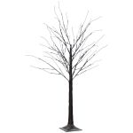 Homcom Arbre lumineux LED aspect enneigé 96 LEDS blanc froid