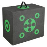 Cible de Tir &agrave; lArc-VEVOR-457x279x406mm-Cible Cube Arcs et Arbal&egrave;tes Portable en Mousse XPE Auto-R&eacute;parable-Longue Distance 30-50m