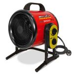 Mecafer MH3000TV - Chauffage atelier soufflant 3000 Watts