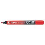 Pilot Marqueur permanent 100 pointe ogive rouge