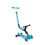 Globber Trottinette enfant Evolutif Tout-en-1 3 roues Bleu aqua