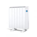 Orbegozo ? Emetteur Thermique (1000 W, 6 &eacute;l&eacute;ments, sans huile, thermostat r&eacute;glable), blanc - RRE 1010