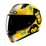 HJC Casque intégral enfant C10 Geti jaune fluo- 2XS