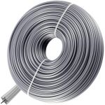 GARDENIX Tondeuse à Gazon renforcée 2,4 mm x 15 m 5 côtés Fil Fil de Nylon