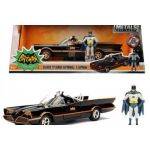 Jada Dc Comics - Batman 1966 Batmobile + Figure Metal Die-Cast - 1:24