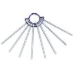 Faverge S&eacute;choir &agrave; linge 8 branches (60 cm)