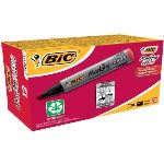 Bic 12 Marqueurs permanent Marking 2300 encre rouge pointe biseau