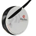 Rayher Ruban en satin Noir