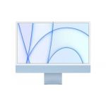 Apple iMac iMac 24" 512 Go SSD 16 Go RAM Puce M1 CPU 8 cours GPU 8 cours Bleu Nouveau