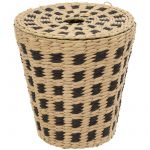 Five Poubelle de Salle de Bain "Terre Inconnue" 7L Beige