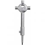 Abus Clé de chantier universelle - pour mesure de cylindres