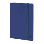 Quo Vadis 148003Q - Agenda 21x27 Président SD ML Everest, coloris bleu denim, fermeture à élastique