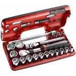 Facom SXL.DBOX1PB - Coffret cliquet extensible 1/2" 21 pi&egrave;ces