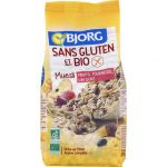 Bjorg Muesli fruits, tournesol lin dor&eacute; - Sans gluten et bio - Le sachet de 375g
