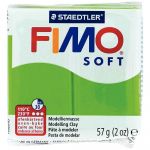 Fimo Pâte à cuire Soft, vert pomme, 56 g